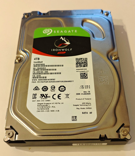 Seagate ironwolf 4tb zoll - ironwolf,