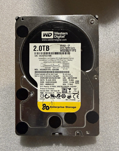 Western digital re4 2tb - wd,