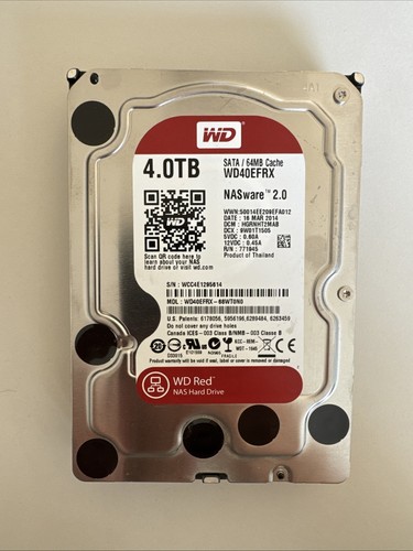 Red modell wd40efrx - red,
