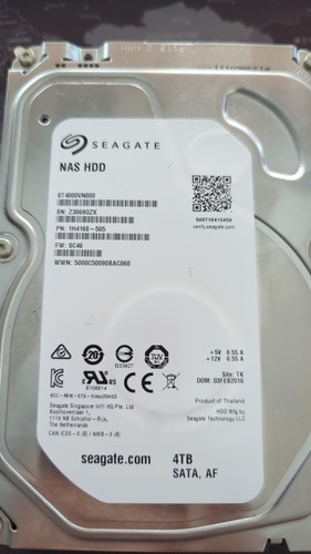Seagate nas hdd 4tb - hdd,