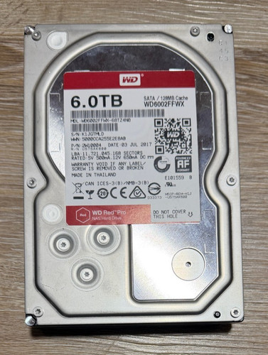 6tb red - (western, digital)