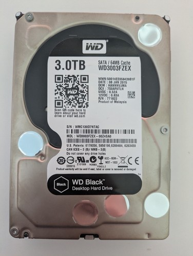 Western digital black 3tb - digital,