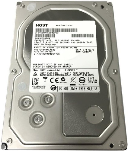 Hgst ultrastar 7k4000 4tb - 7k4000,