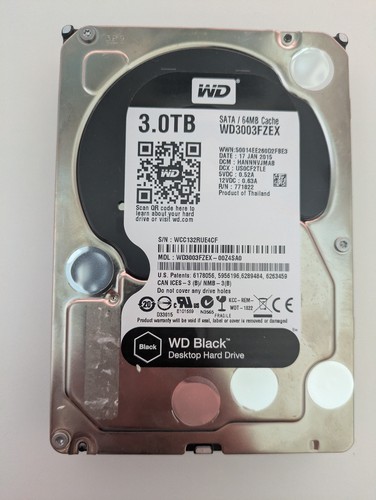 Western digital black 3tb - western,