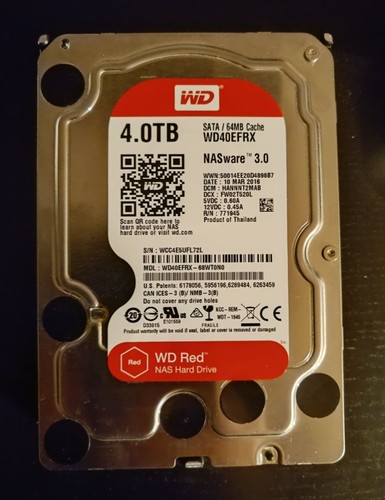 Western digital red - wd, 4tb