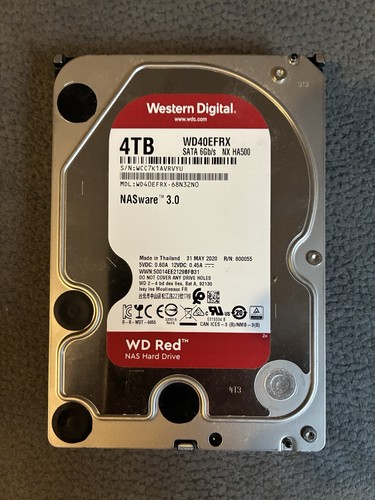 Western digital red - red, (5400rpm