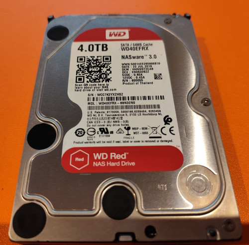 Red 4tb wd40efrx - wd, 3,5”