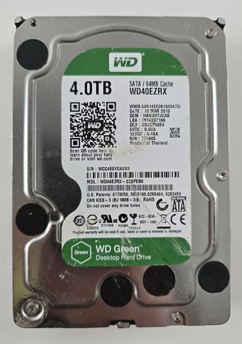 Green 4tb wd40ezrx - green, 3,5"