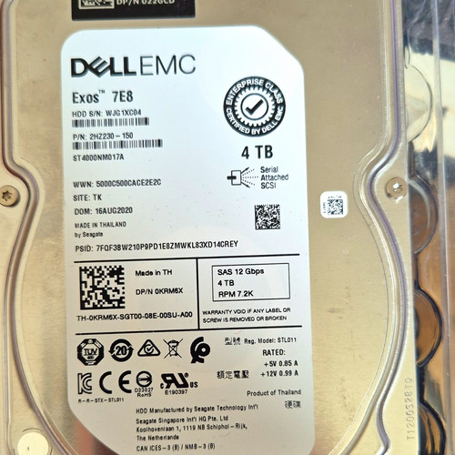 Dell emc exos 7e8 - 7e8, 3,5"