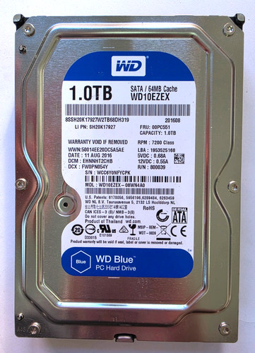 Western digital 1tb wd10ezex - western,