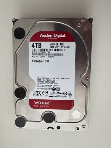 Red 4tb nas hdd wd40efax - 4tb,