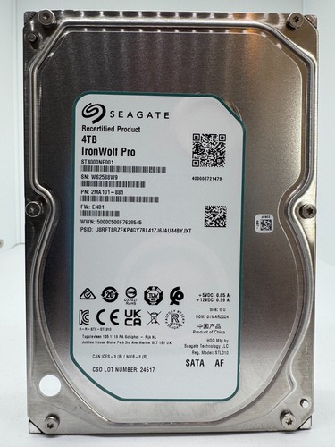 Seagate ironwolf pro - nas, hdd