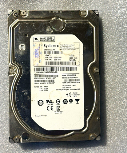 Ibm system 4tb sas - ibm, 3,5"