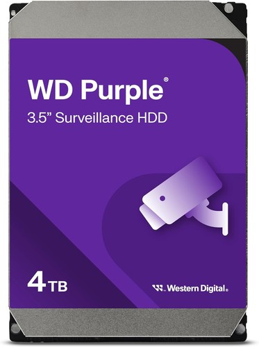 Western digital purple - purple, 4tb