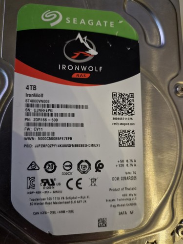 Seagate ironwolf hdd nas - tb,