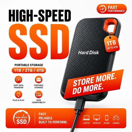 External 2tb ssd - external, portable