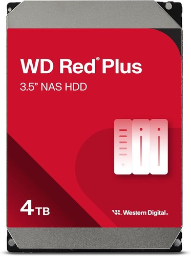 Red plus nas hdd - wd, 4