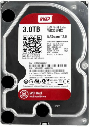 Red 3tb wd30efrx - wd, nasware