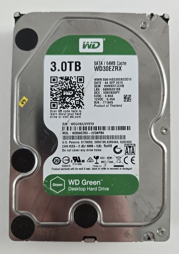 Green 3tb wd30ezrx - wd30ezrx, 3,5"