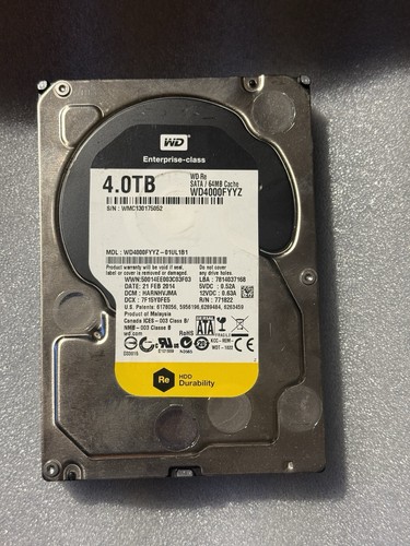 Western digital 4tb - 4tb, 3,5"