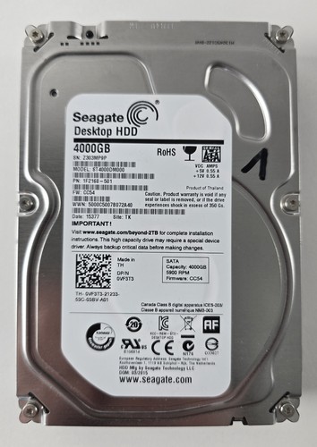 Seagate desktop hdd 4tb - seagate,