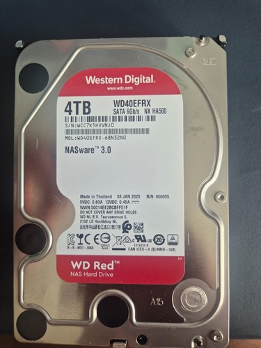 Red 4tb wd40efrx nasware - wd40efrx,