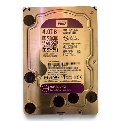 Purple 4tb wd40purx 5 - purple,