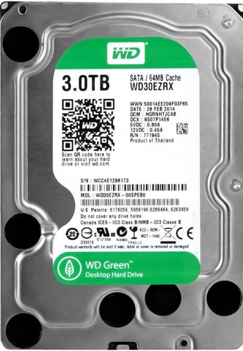 Green 3tb wd30ezrx - 3tb,