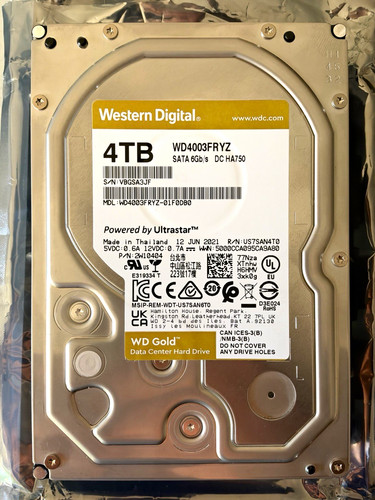 Western digital gold 4tb - digital, wd