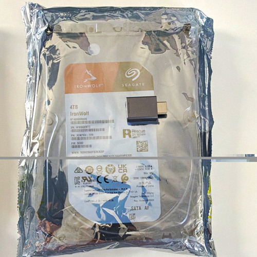 Seagate ironwolf 4tb sata - 3,5",