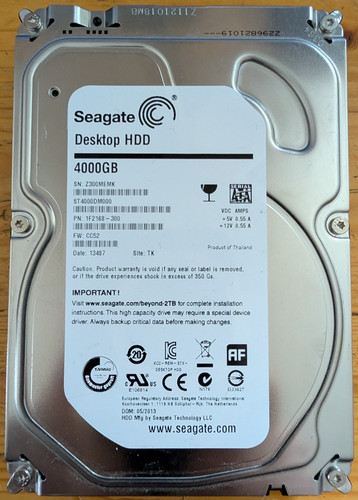 4tb hdd seagate - seagate, barracuda