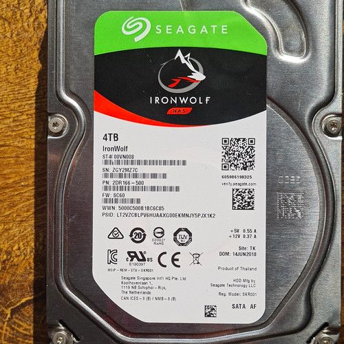 Seagate ironwolf nas 4tb - seagate,